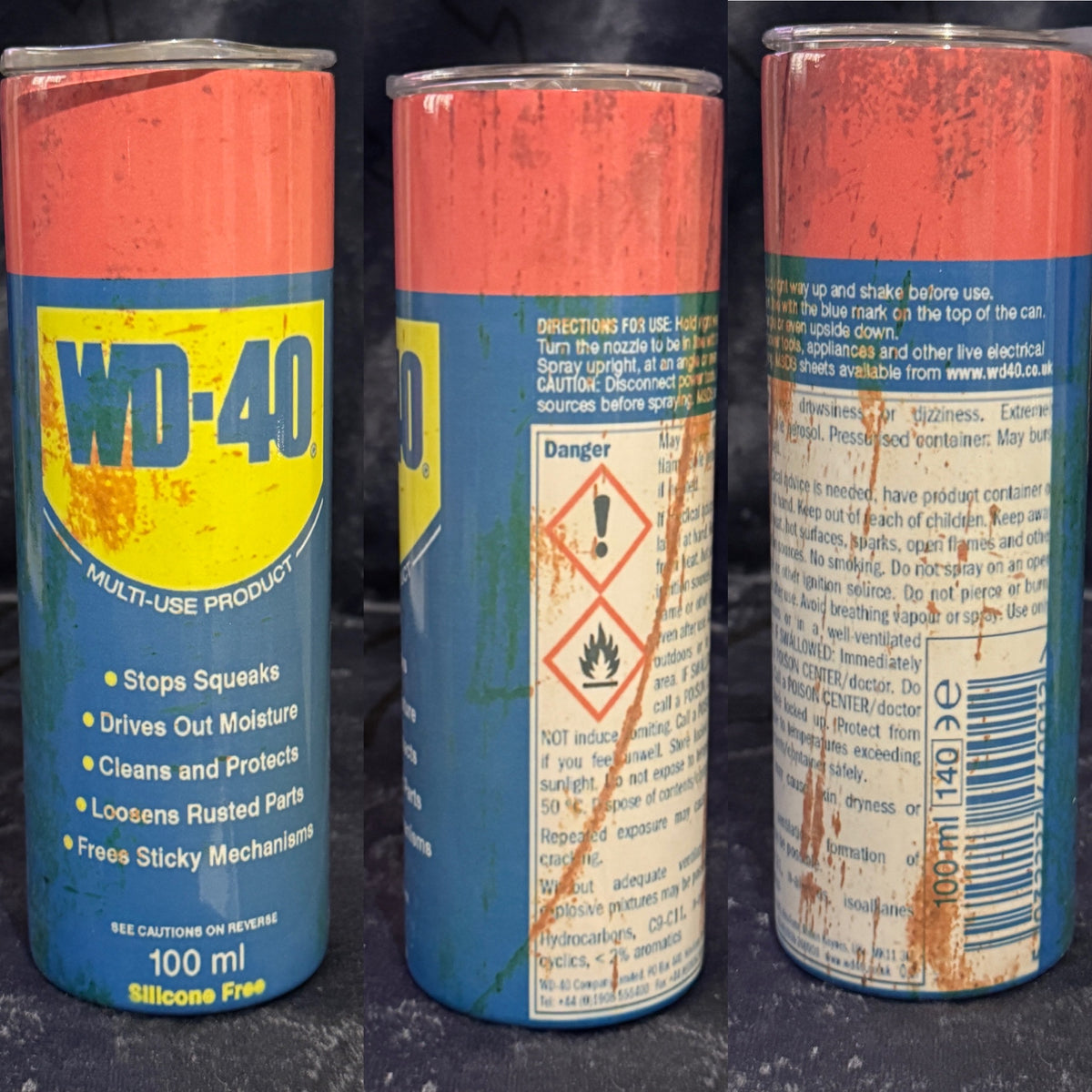 WD40 tumbler