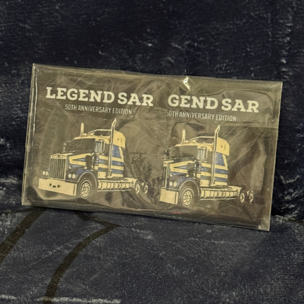 Legend SAR truck drink coasters
