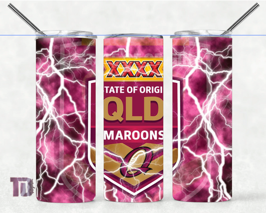 Queensland Shield State of Origin NRL Rugby QLD Maroon