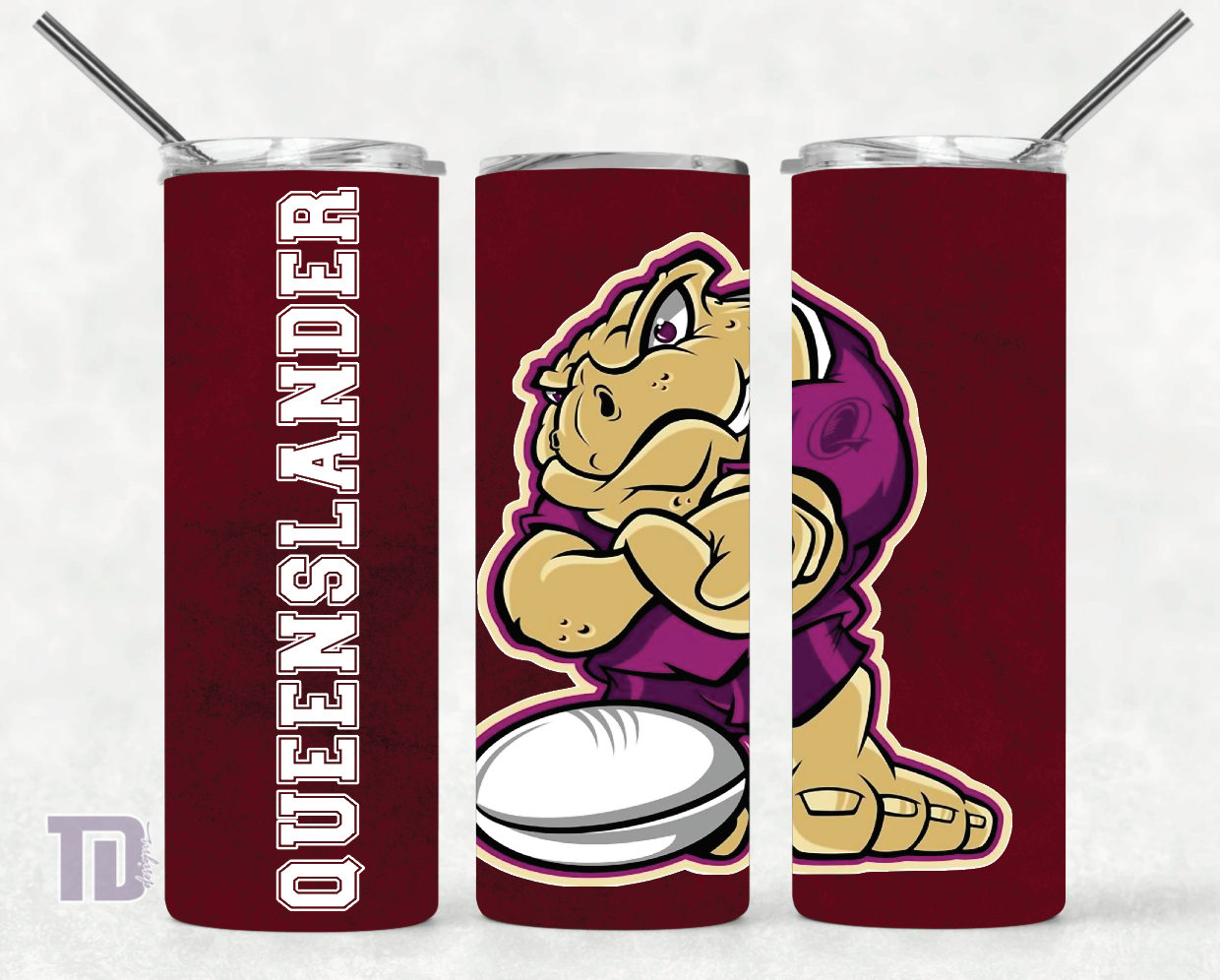 Queenslander Toad State of Origin NRL Rugby QLD Maroon