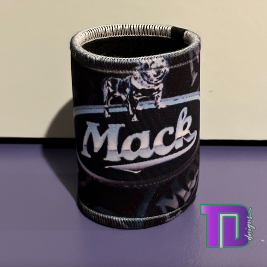 Mack black and white stubby holder