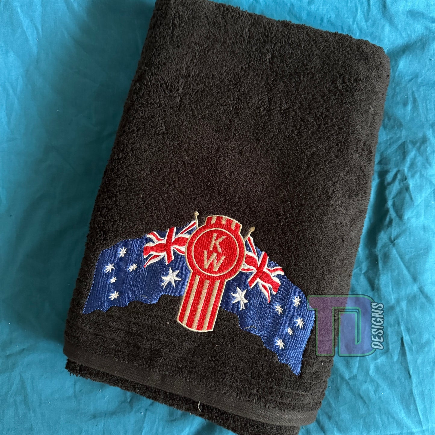 Ready to go - Kenworth Aus Flags