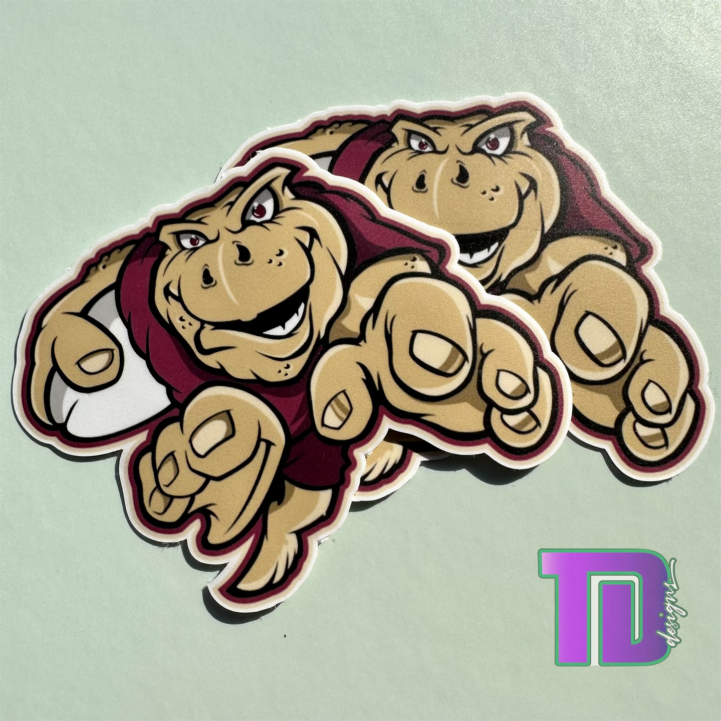 Toad 2 QLDER State of Origin Rugby decal sticker