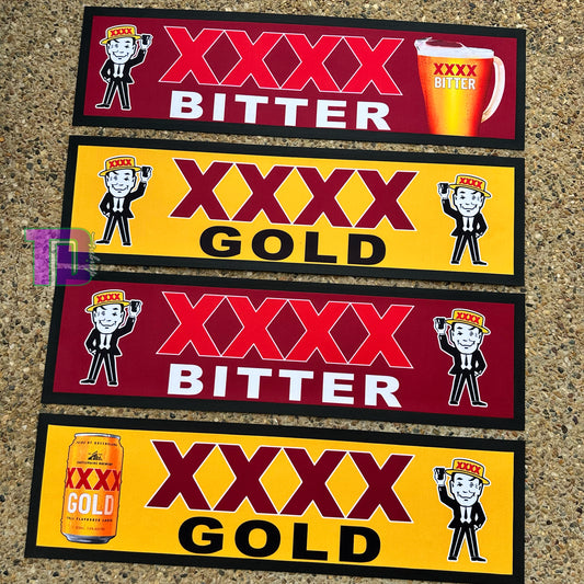 XXXX Gold and Bitter beer Bar runner Mat