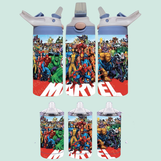 Marvel super hero sippy cup drink bottle tumbler