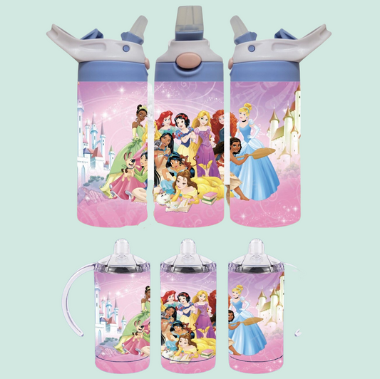 Princess sippy cup drink bottle tumbler