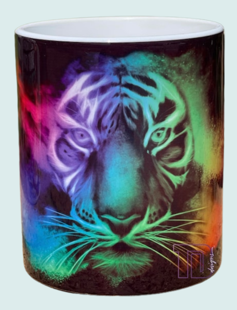 Tiger coffee tea mug drink cup