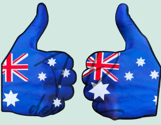 Australian flag Thumbs up decal sticker