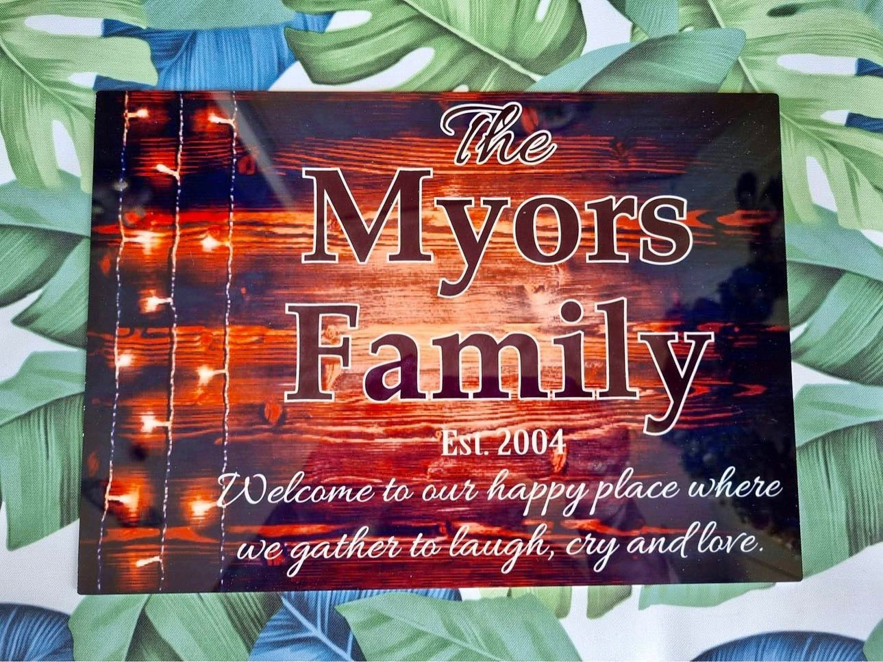Design your own Custom Art Metal Sign
