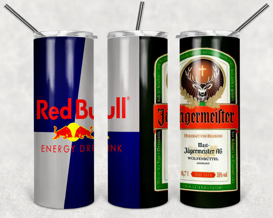 Jagermeister and Red Bull energy drink Jägermeister Tumbler