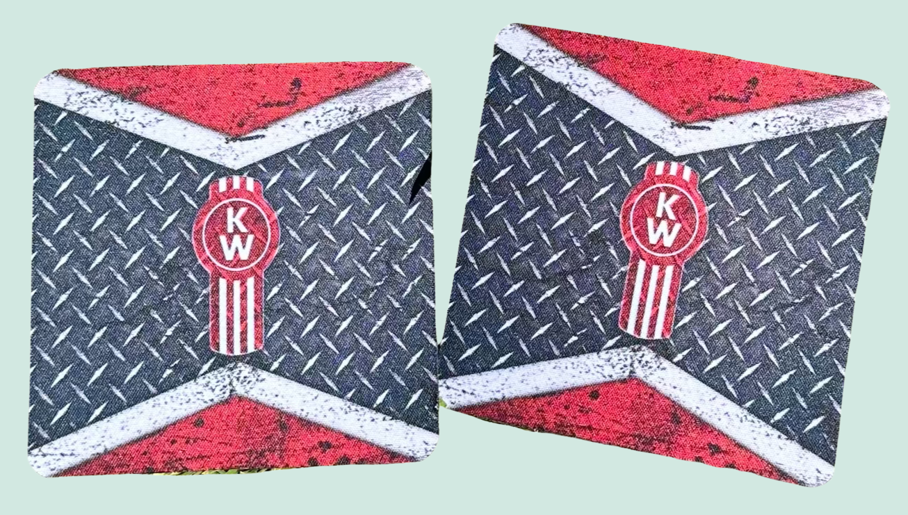 Kenworth truck prime mover drink coasters
