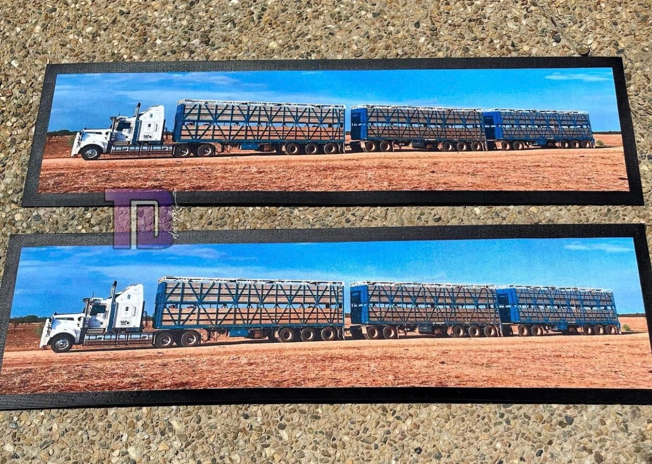 Brothers of the Highway Diabetes Awareness Bar Mat