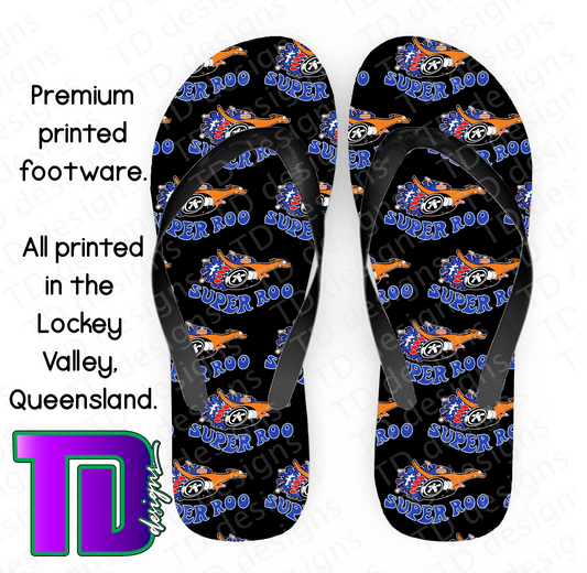Super Roo ford thongs flip-flops pluggers