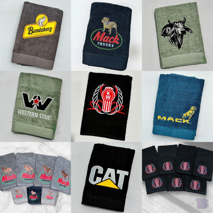 Pair of Embroidered Hand Towels