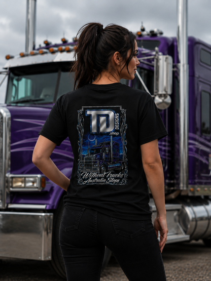 Womens Shirt Kenworth Western Star Truck