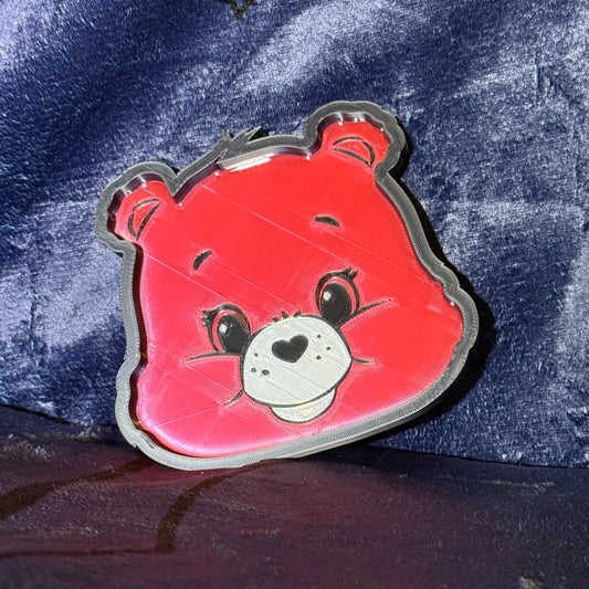 Pink Carebear trinket tray