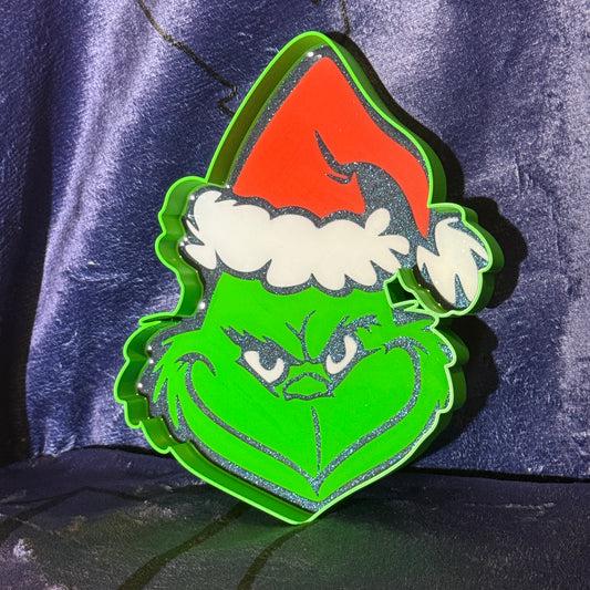Grinch trinket tray