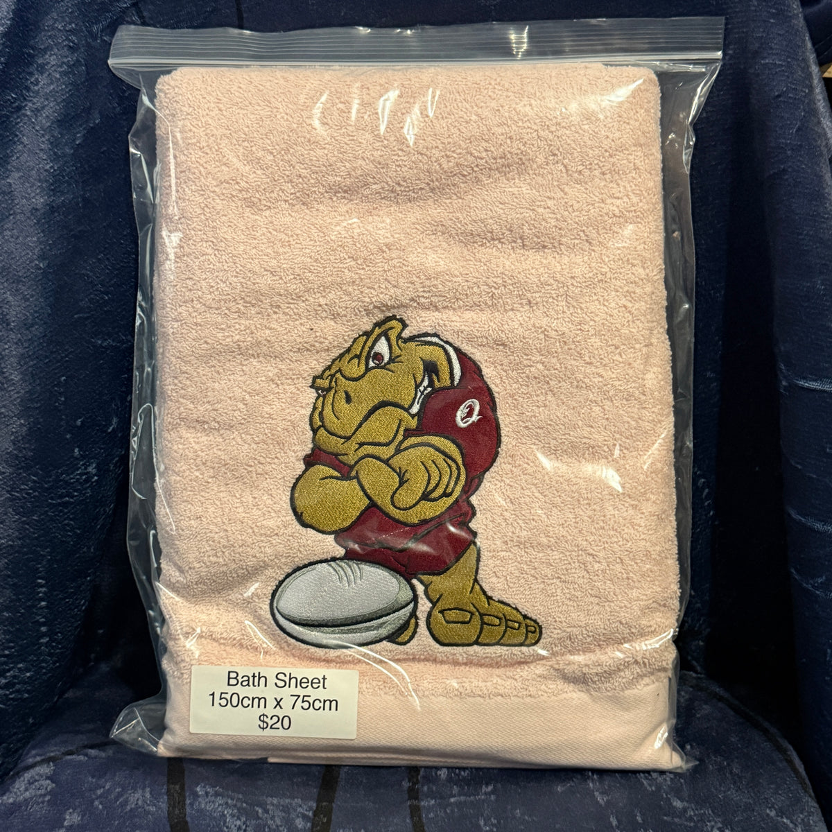 QLD state of origin cockroach bath sheet