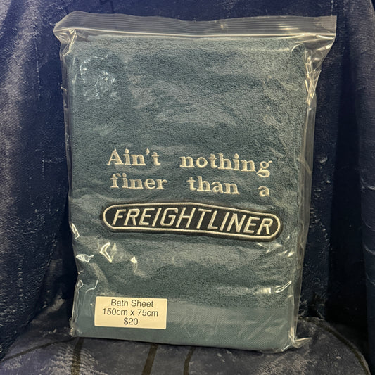 Aint nothing finer freightiner bath sheet