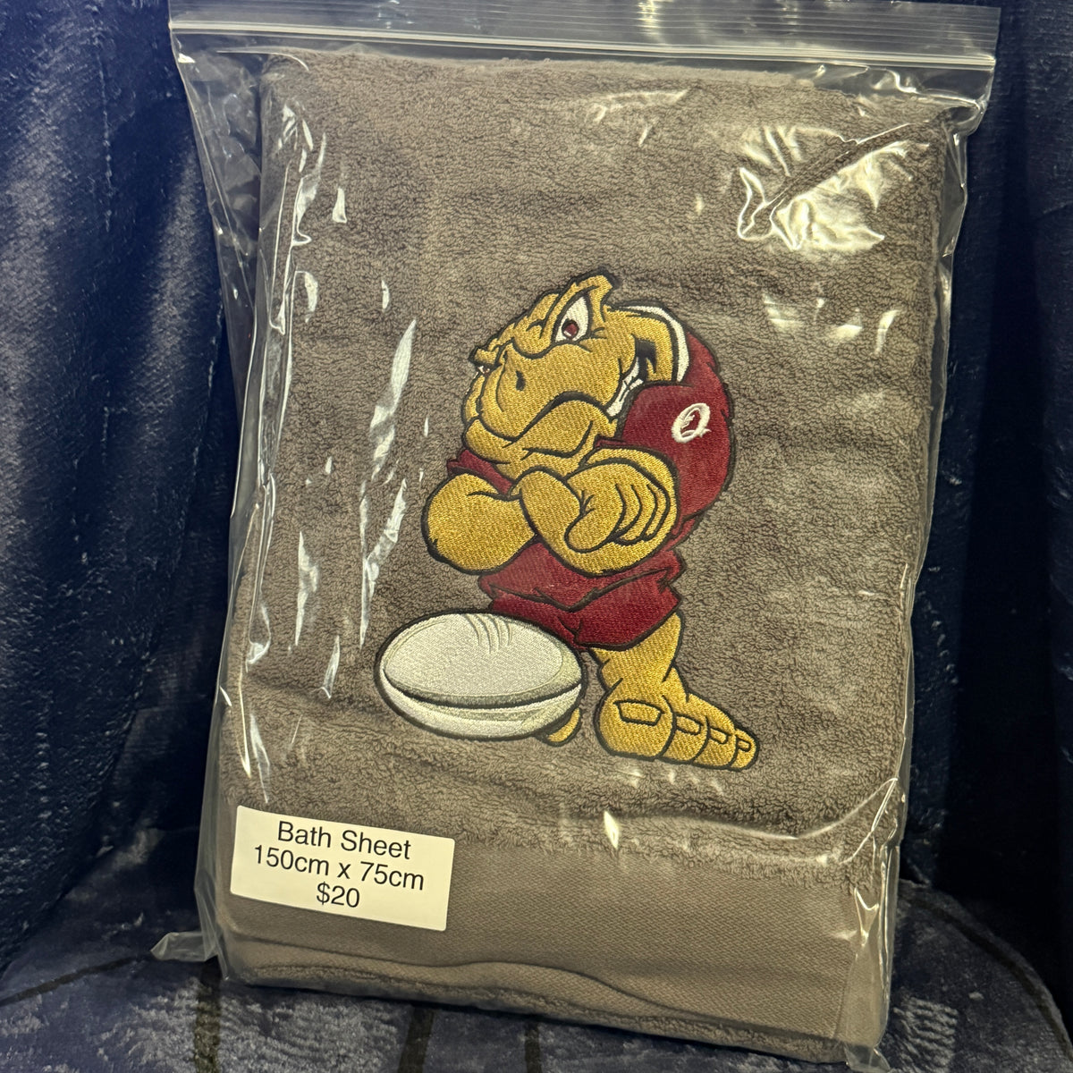State of Origin Toad bath sheet
