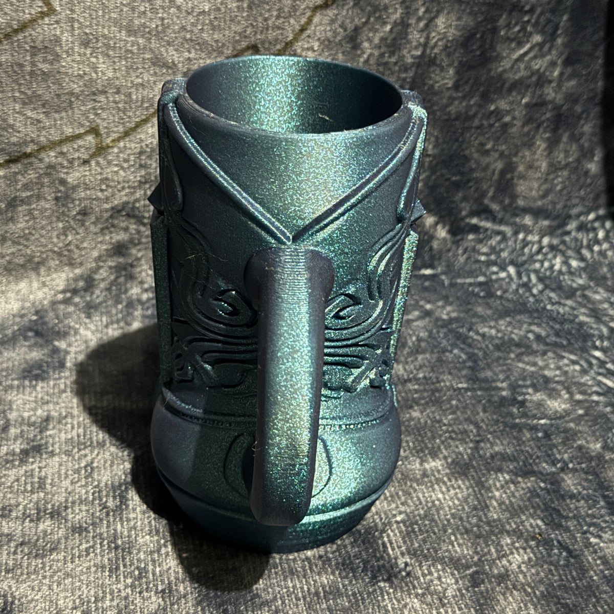 Cowgirl boot can holder