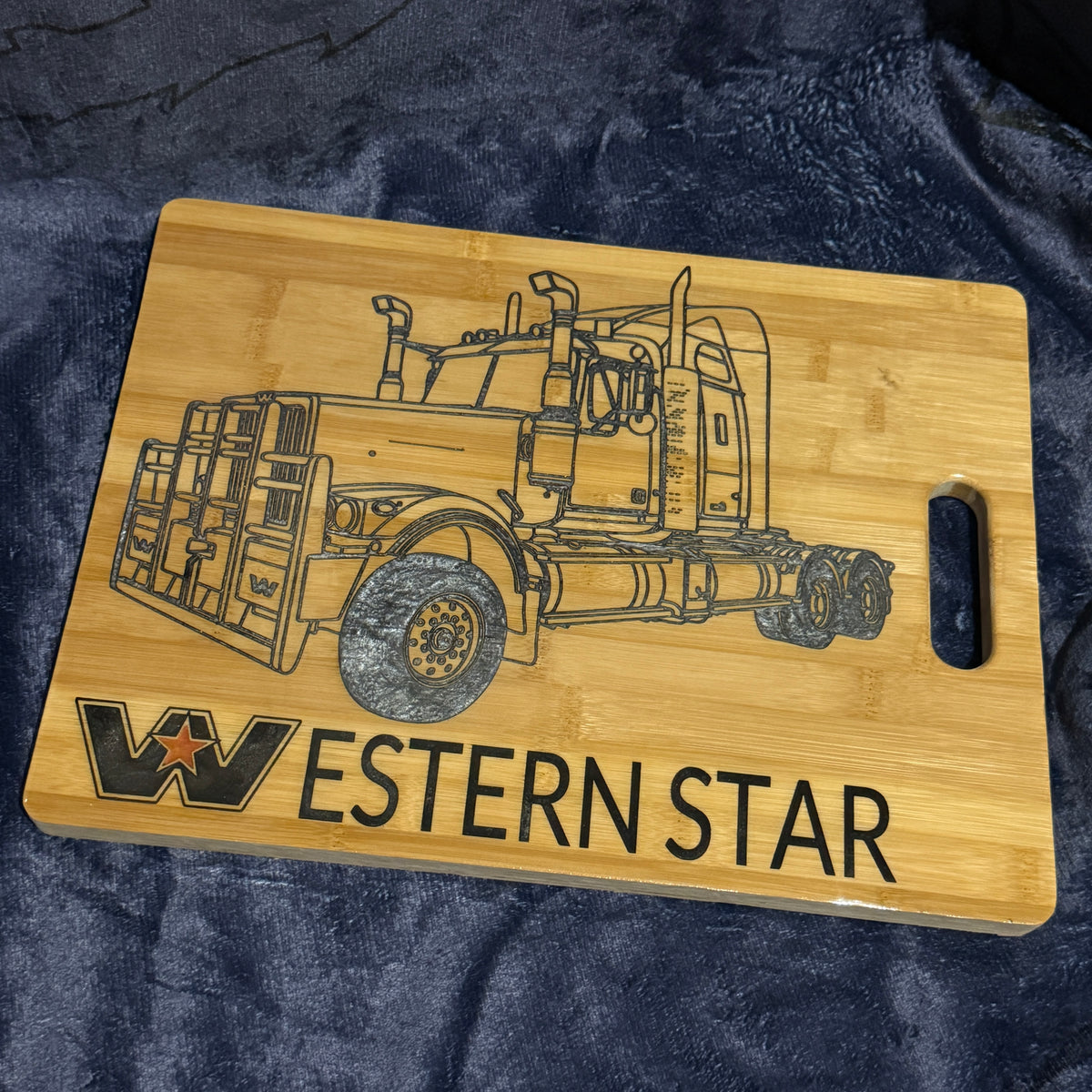 Western Star Truck chopping board