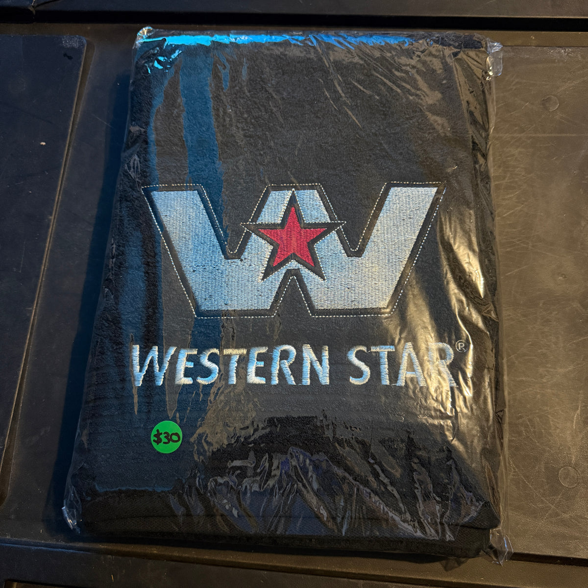 Western Star 2 logo truck bath sheet SALE