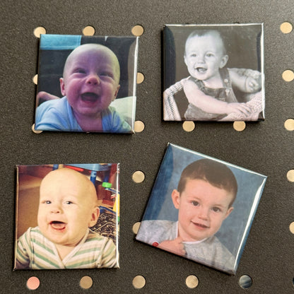 50x50mm Custom Personalised Photo Magnets