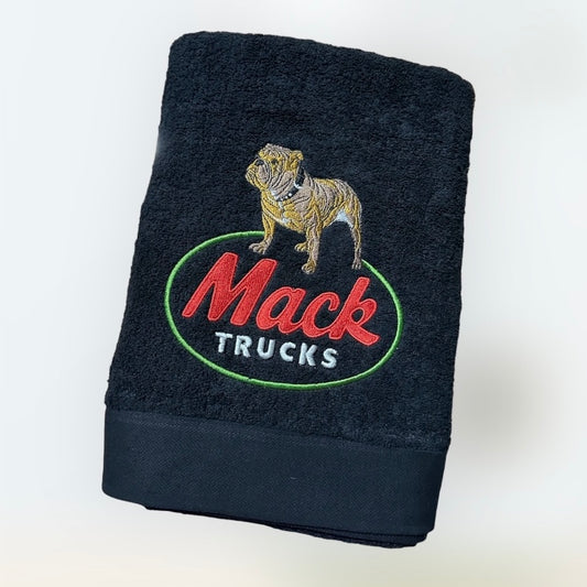 Heritage Mack truck Embroidered Bath Sheet Towel