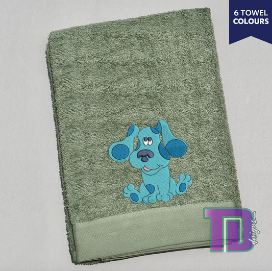 Bluey Embroidered Bath Sheet Towel