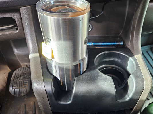 Kenworth cup holder extension