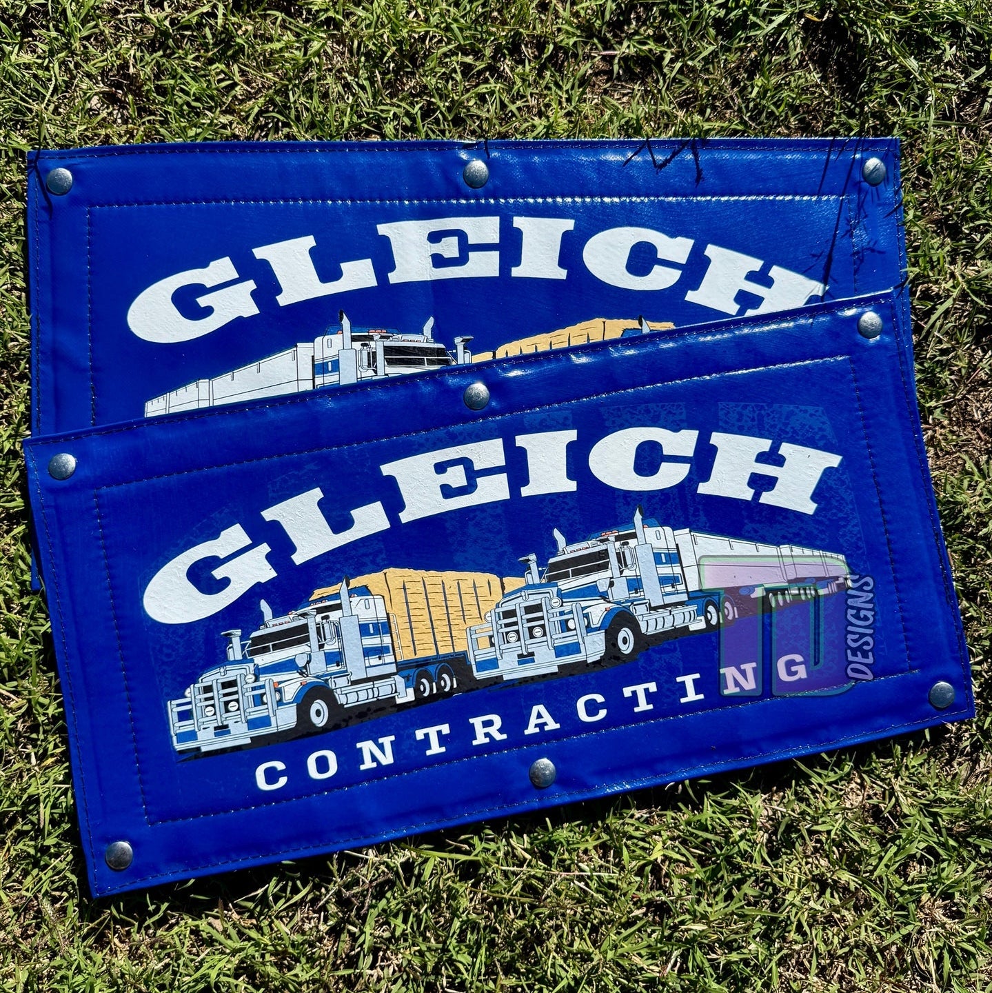Custom Road Train Truck Cover Signs