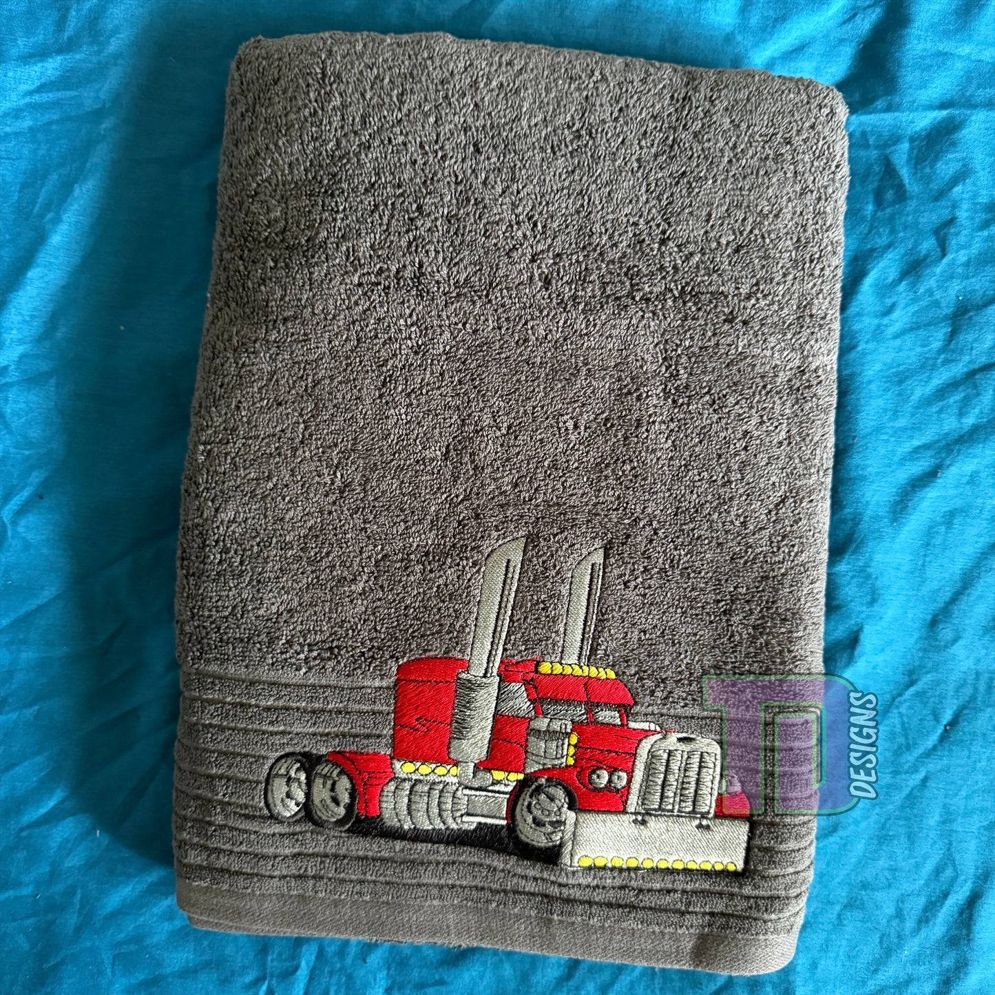 Ready to go - red cool truck