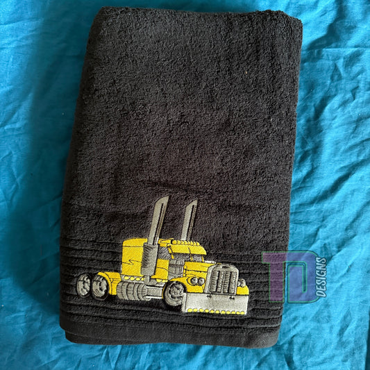 Ready to go - yellow cool truck