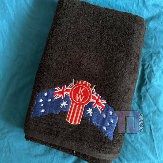 Ready to go - Kenworth Aus Flags