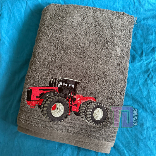 Ready to go - red tractor