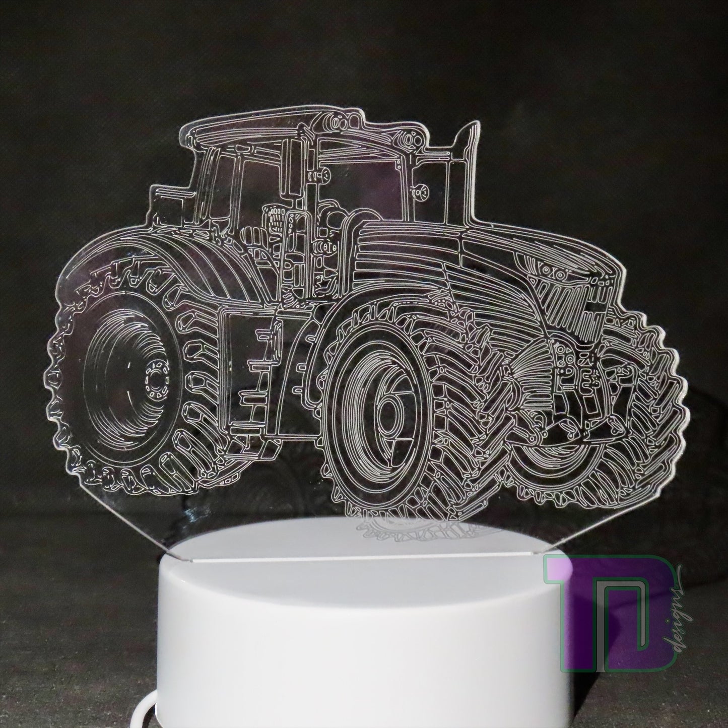 Tractor 3D LED night light