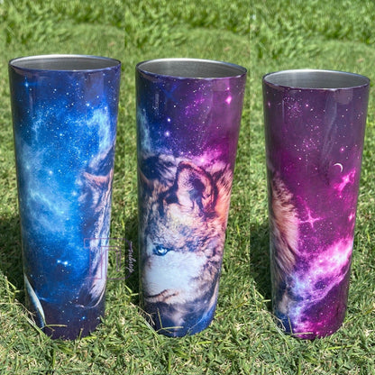 Dachshund long haired dog floral flower Tumbler