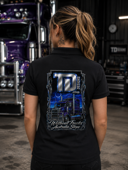Polo Shirt Kenworth Western Star Truck