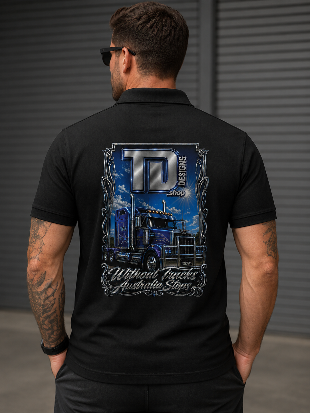 Polo Shirt Kenworth Western Star Truck