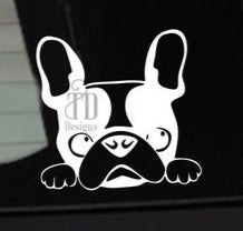 Frenchie French bulldog decal sticker