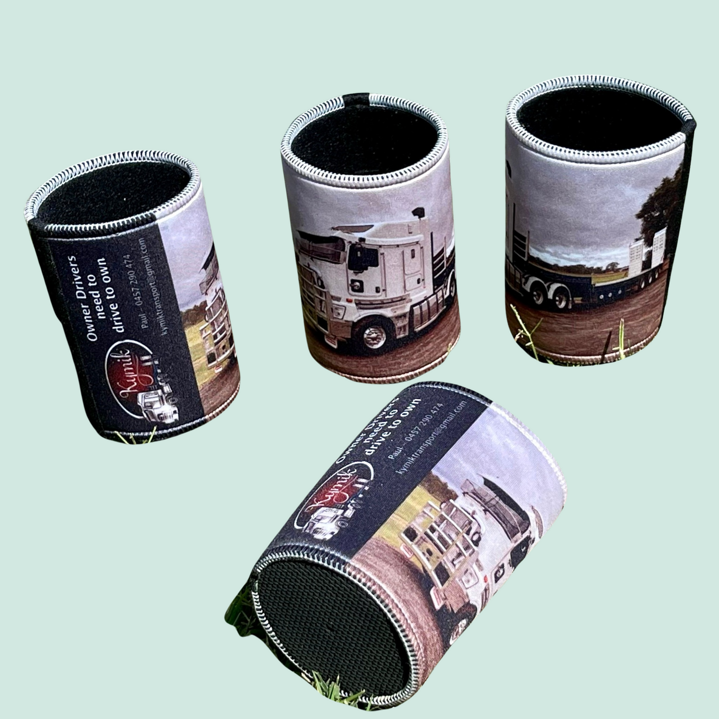 design your own panel Stubby holder