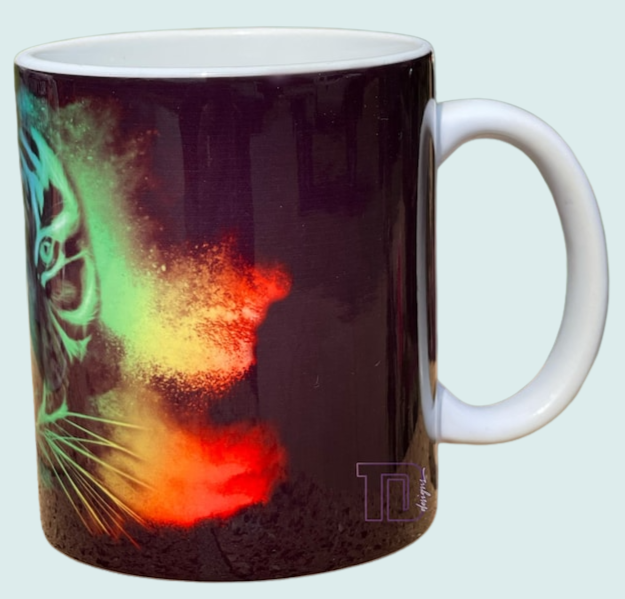 Tiger coffee tea mug drink cup