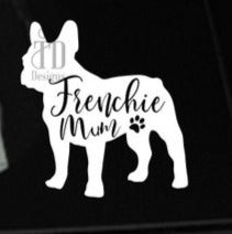 Frenchie mum French bulldog decal sticker