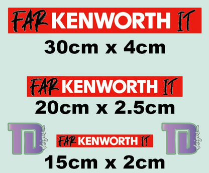 Far Kenworth It farkenworthit decal sticker