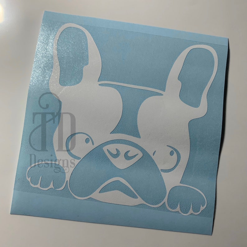 Frenchie French bulldog decal sticker