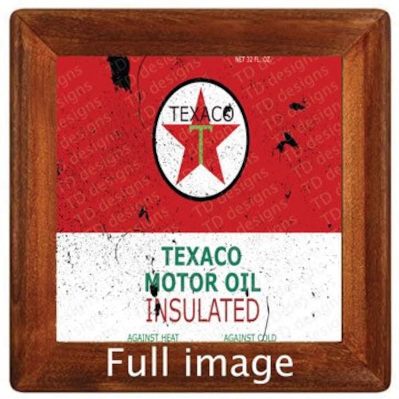 Texaco motor oil Tumbler