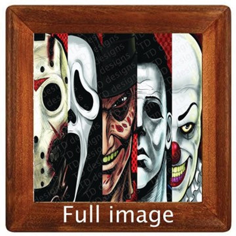 Horror movie Freddy Michael myers scream clown Tumbler