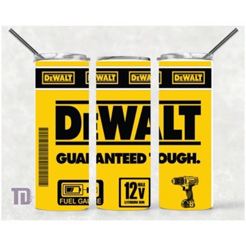 Dewalt power tools clean Tumbler