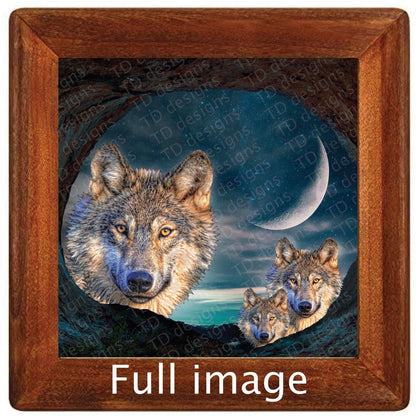 wolves wolf moon Tumbler